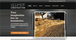 Desktop Screenshot of mikeschmidtconstruction.com